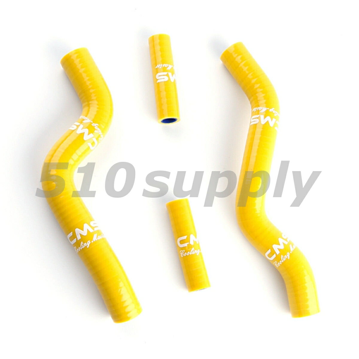 ラジエターホース RM250 RJ18A クーラントホース '01-'12 イエロー スズキ CMS