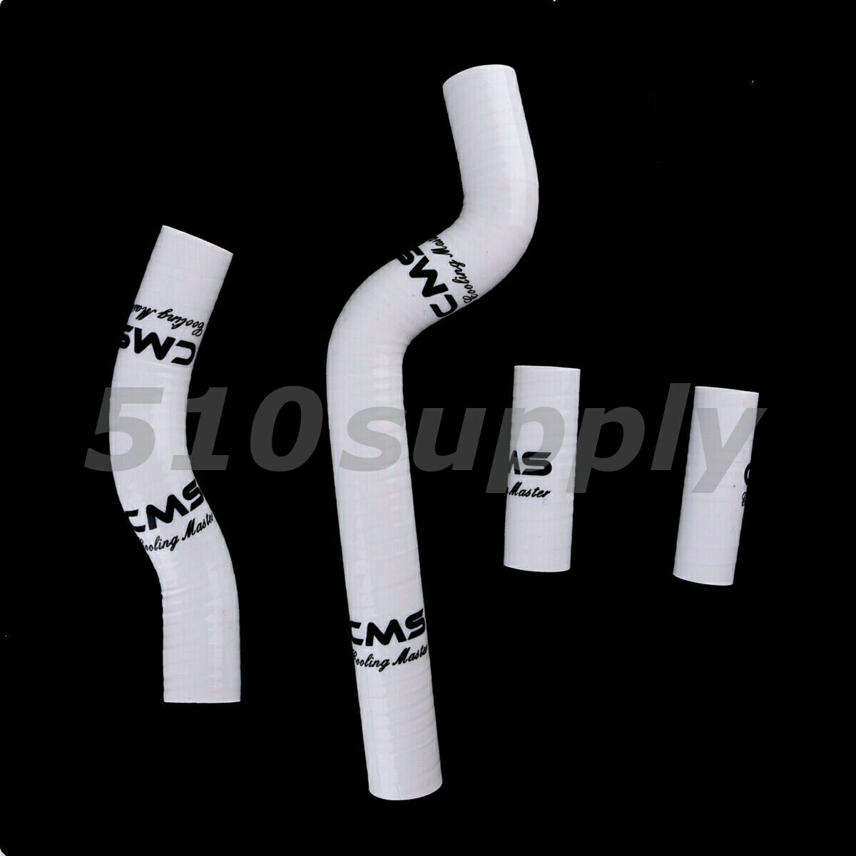 ラジエターホース YZ250 5HC 5MW 5NX 5UP 5XF 1P8 1SS クーラントホース '00-'19 ホワイト ヤマハ CMS