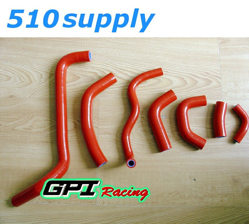 ラジエターホース CBR600RR PC37 クーラントホース 前期 '03-'04 レッド ホンダ GPI