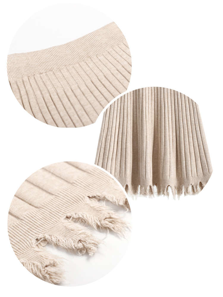 Nextkの大人可愛い きれいめ 上品 大人 秋冬 春秋 無地 グレー ブラウン ホワイト ブラック ゆったり ふんわり 体型カ｜アングル3