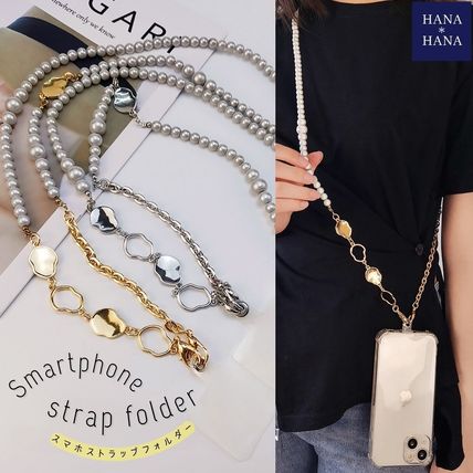 Zodiac - パール スマホストラップ ビーズ スマホストラップ 斜め掛け スマホストラップ シルバー スマホストラップショルダー y2k スマホ