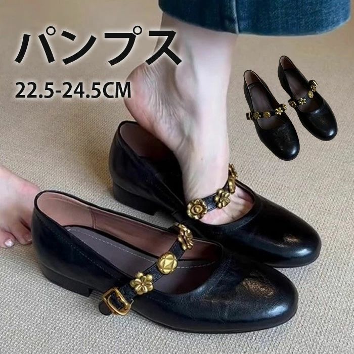 乐天商城 - サンダル レディース 本革 バレエ バックル フラット ぺたんこ シューズ 夏コーデサンダル サマー 夏 春 靴 軽い 柔ら