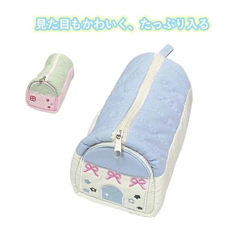 大容量 女の子 シンプル 収納ポーチ 筆箱 ペンケース 持ち運びやすい ペンケース おしゃれ 便利 20本収納 ファスナー