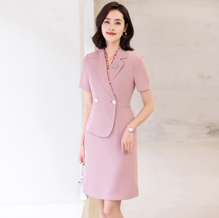 Rakuten - カジュアル【ワンピースのみ】新品 春秋 ワンピーススーツ 女性 OL 通勤 レディース ファッション 面接 着痩せ 成