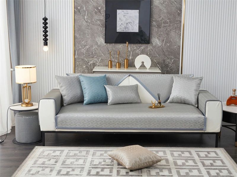 新生活 快適 家具 洗濯可 ダイニング リビング 保護カバー sofa 洗濯可 ソファーシーツ 汚れ防止 四季適用 お洒落 犬猫対策 滑り [2]