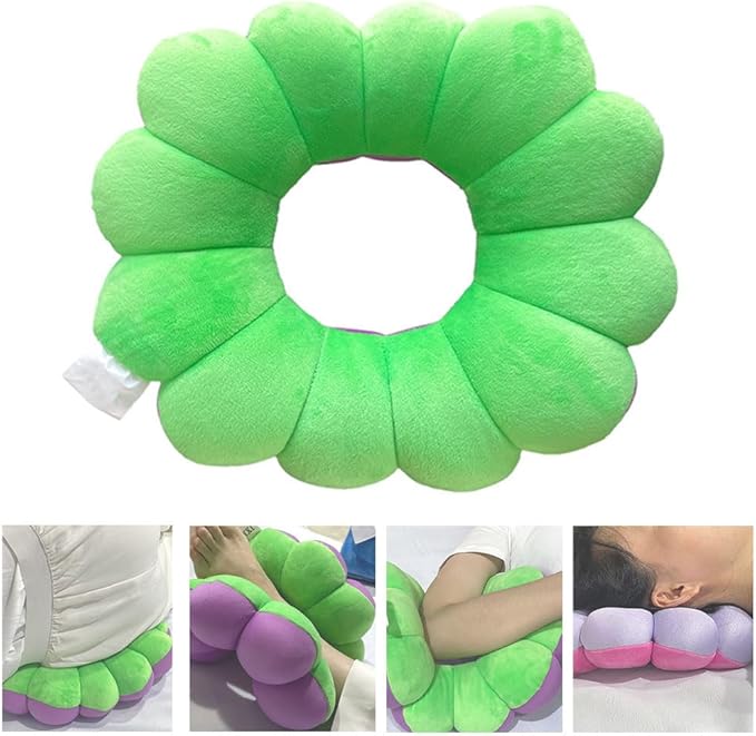 前面と背面で異なる色 四季共通 男女兼用 高齢者 介助 寝たきり 軽量で耐久性 通気性 予防 褥瘡 粒子内蔵 ドーナツ型 床擦れ防止