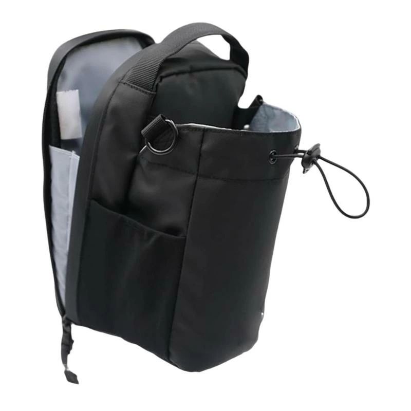 スポーツ用 仕事 旅行 マグネットジムバッグショルダーバッグ ポータブルウォーターボトルキャリア 磁気ウォーターボトルホルダ