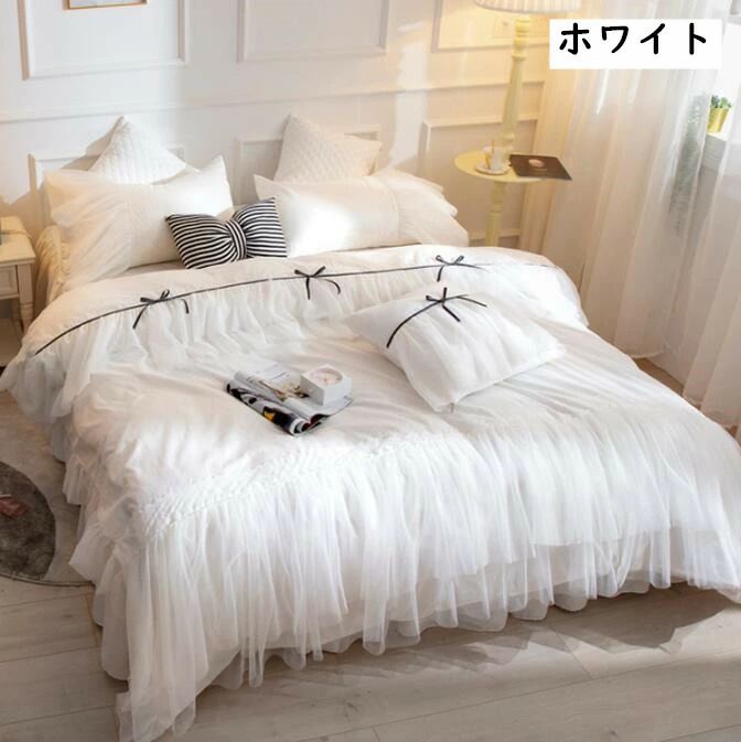 寝室コーデ シーツセット おしゃれ 洗濯可 清潔 安心 抗菌防臭 吸湿発散性 肌触り良い 可愛い きれいめ 四季通用 お誕生日プレゼ [3]