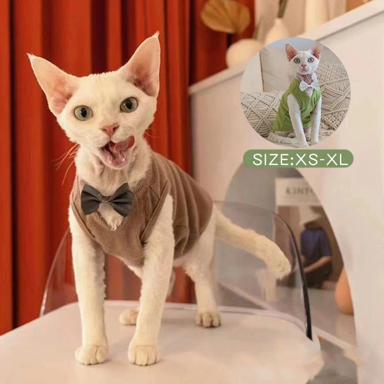 小型犬 記念日 お祝い 長袖 紳士服 結婚式 猫服 お散歩 お出かけ オシャレ 女の子 男の子 柔らかい シンプル ベスト 重ね着 ド