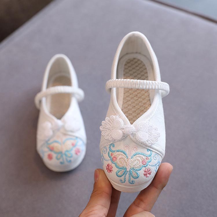 女の子 七五三 草履のかわりに履ける 痛くない 楽ちん靴 キッズ 刺繍 ぺたんこ ピンク レッド 赤 歩きやすい 草履 和柄