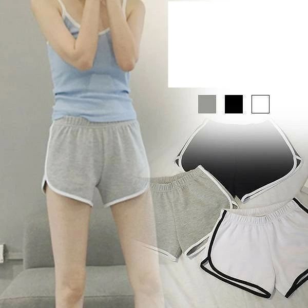 Rakuten - ショートパンツ 薄手 短パン ミニ丈 レディース ショーパン ハーフパンツ 夏 ウエストゴム スポーツウェア 部屋着