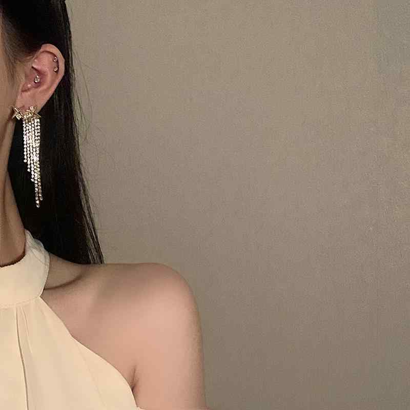 五芒星 タッセル レディース イヤリング ボール プリンセス プレシャス BXA