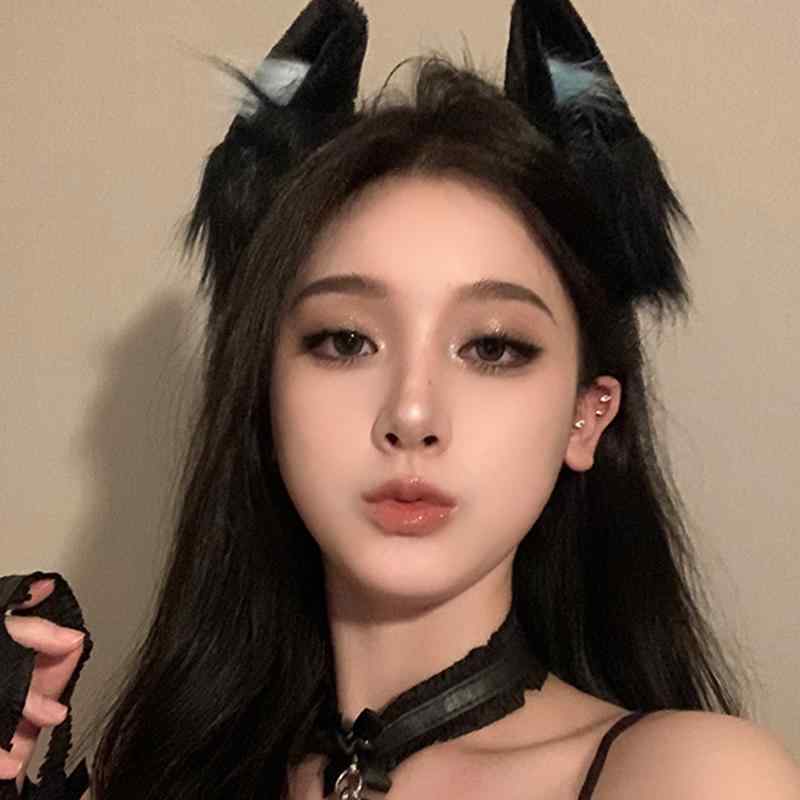 ぬいぐるみ 秋 かわいい 耳 キツネ 魅惑的 cos アクセサリー ヘア カチューシャ 猫耳 酔った ミルク BXA