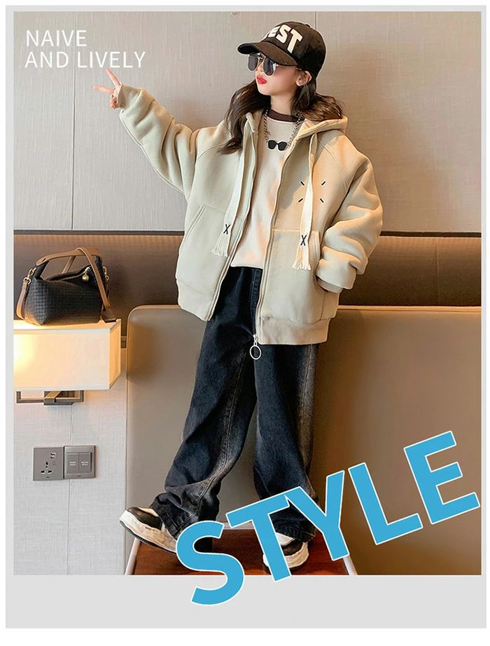 通学 秋冬 アウトドア 暖か ガールズ 防風 もこもこ 裏ボアパーカー アウター コート キッズ ジップアップ 防寒服 子供 裏ボアコ