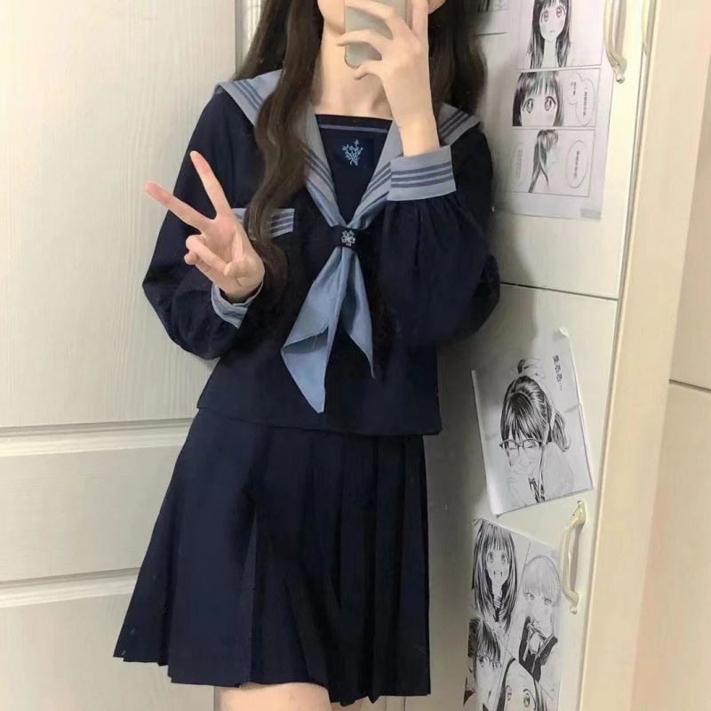 楽天Next Level Store女子高校 学生服 セーラー服 3点セット 制服 コスプレ コスチューム 定番 日常用 可愛い おしゃれ 人気 学園祭 制服セット 学生服 女子高生 制服 高校生制服 学生服 女子高校生 JK制服 衣装 仮装 ハロウィン