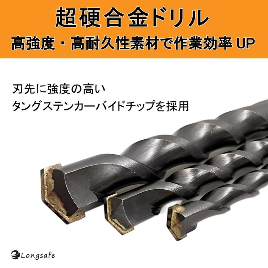 �ڥ���ȥ꡼�ǥݥ����10�ܡ��ۥɥ��ӥå� ���å� ���󥯥꡼�� SDS ���󥰥ϥ�ޡ��ɥ�� ���󥯥꡼���� �ץ饹�ɥ�뷡�� ��°�ں� �Ϸ�6-20mm 10�� Longsafe(CDB1001/1���å�)