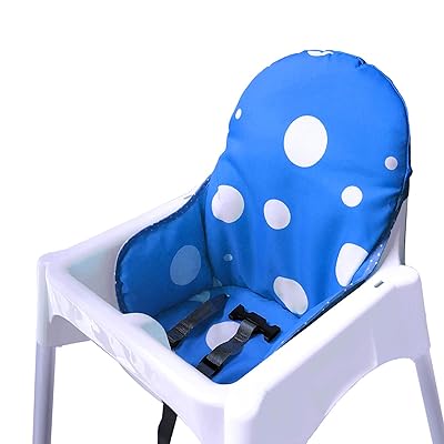 Antilop ハイチェア クッション 洗える折り畳み式,取り付け簡単-ハイチェアと安全シートは含めない (海 ブルー) Antilop ハイチェア クッション 洗える折り畳み式,取り付け簡単-ハイチェアと安全シートは含めない (海 ブルー)