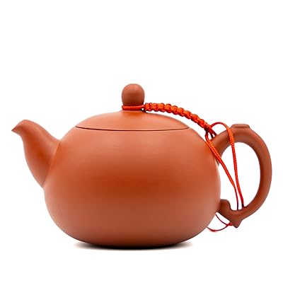 急須 小玉茶壺 160ml 一人用 茶葉が広がる おしゃれ 贈り物茶漉し 台湾製 茶壶 中国茶器 （朱泥)