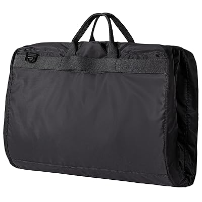 旅行用の純ナイロンガーメントバッグ – 丈夫で耐水性のある衣類用ハンギングガーメントバッグ、磁気クロージャーデザイン、出張やスーツの収納に最適