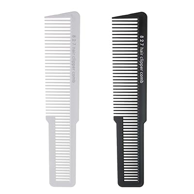 Baosity プロフェッショナル 中歯 ヘアカット コーム ヘアクリッパー櫛 2本 Baosity プロフェッショナル 中歯 ヘアカット コーム ヘアクリッパー櫛 2本