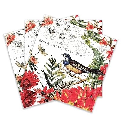 色紙カクテルナプキン 20枚 シャビーシックナプキン 結婚式 ディナーティーパーティー シャワー トンボ..