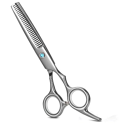すきばさみ 高級鍛造仕上 ステンレス製 散髪はさみ 毛量調整に すき率10% 15% ヘアカット ハサミ 美容師 初心者 セルフカット スキバサミ