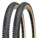 2本セット マウンテンバイクタイヤ: 26×1.95インチ 折り畳み式 交換用タイヤ MTB自転車タイヤ ケブラー高性能な繊維材料 高強度 耐摩耗性 耐引裂性 ...