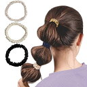 シルク ヘアゴム 【天然シルク100%・繊細な縫製】 シルク シュシュ シルクヘアゴム シルクゴム 髪ゴム シルク ゴム 跡がつかないヘアゴム 大人 おしゃれ ...