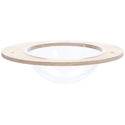 (ぺテぺラ) キャットタワー部品 宇宙船のみ ハンモック 木製枠 クリアボウル 透明ボウル 直径30cm