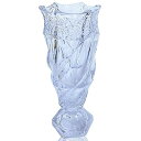 Glass 花瓶 2.5ポンド 9.5インチ、ボヘミアンスタイル、センターピース、結婚式、ホームデコレーション用ガラス花瓶(クリア)
