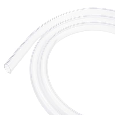 シリコンチューブ 5/8"(16mm) 内径 x 27/32"(21mm) 外径 フレキシブルシリコンラバーチューブ 1 M 高温用水空気ホースポンプ/液体転送/醸造/アクアポニックス用 [クリア]