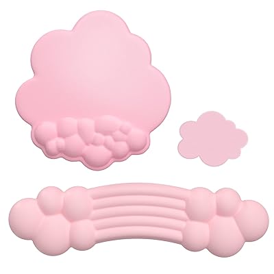 リストレスト アームレスト 疲労軽減 低反発クッション キーボードリストレストとマウスパッドセット ..