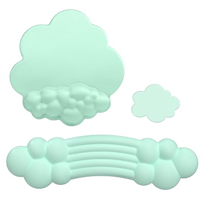 リストレスト アームレスト 疲労軽減 低反発クッション キーボードリストレストとマウスパッドセット ..