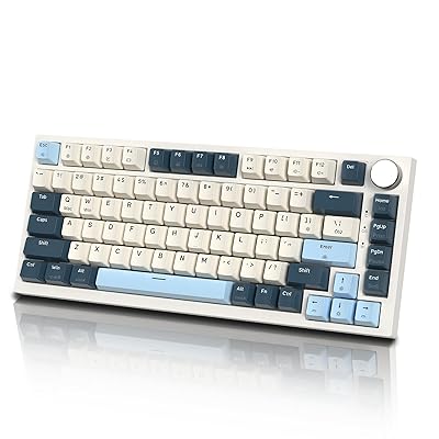 K85 75％ ラピッドトリガー ゲーミングキーボード 磁気スイッチ ガスケットマウント ホットスワップ対..
