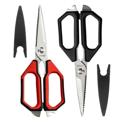 分解できるキッチンバサミ - 食品、肉、鶏肉、調理、魚、野菜、プロのシェフの家庭用ユーティリティ、..