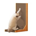 猫用L字型スクラッチャー 猫 猫用 爪とぎ 爪研ぎ ダンボール 段ボール おもちゃ付き (L字型(B))(4)