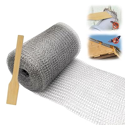 ネズミ駆除 網 ステンレスソフトネット ねずみ対策 コウモリ撃退グッズ 使いやすい ナメクジ こうもり ヘビ ネズミ 侵入防止 金網 (38cm×6m)