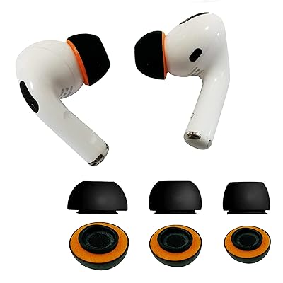 AirPods Pro イヤーチップ イヤーピース イヤーピース シリコン+形状記憶フォーム 低反発イヤホンカバ..