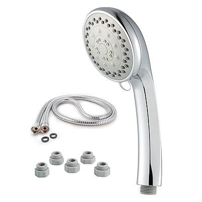 シャワーヘッド シャワーホース アダプター付き 高水圧 マイクロ ナノバブル シャワーヘッド. ナノバブ..