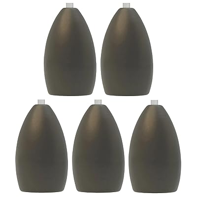 タングステン バレットシンカー TG 64g 2.25oz 【5個】グリパン マットカラー