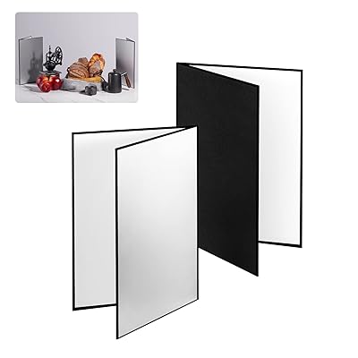 レフ板 反射板 3-in-1 ライティング道具 商品撮影用 30x20cm A4サイズ 1枚で3色対応-銀/白/黒 補光/吸光/輪郭強調 縦式 折り畳み コンパクト 2枚セット レフ板 反射板 3-in-1 ライティング道具 商品撮影用 30x20cm A4サイズ 1枚で3色対応-銀/白/黒 補光/吸光/輪郭強調 縦式 折り畳み コンパクト 2枚セット