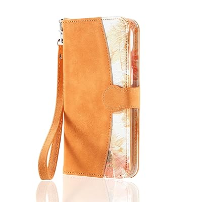 らくらくスマートフォン F-52B ケース 手帳型 可愛い ひまわりお花柄 スウェード調 女性 女子 らくらくスマートフォン f-42a 手帳型スマホケース ストラップ付き 軽量 薄型 カードポケット付き らくらくホン f52b 携帯カバー 手帳型