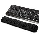 メモリーフォーム キーボードリストレスト 最新3.0波形カーブ設計 高弾性メモリーフォーム 滑り止めベース 快適サポート&疲労軽減 フルサイズキーボード対応 仕...