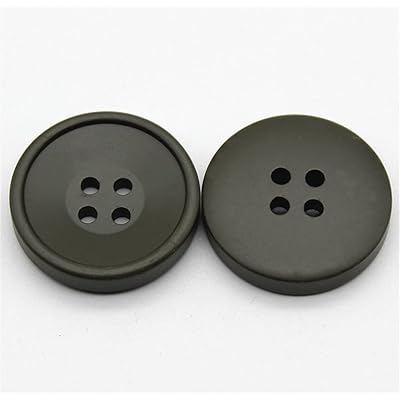 6個入り樹脂ボタン4穴丸ボタンコートジャケット用DIY裁缝用品