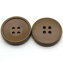 6個入り樹脂ボタン4穴丸ボタンコートジャケット用DIY裁缝用品