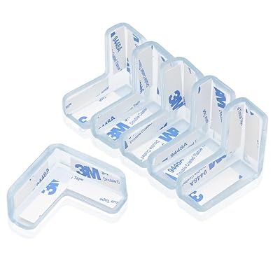 コーナーガード 透明 コーナークッション 安全コーナークッション テーブルガード テーブル 角 保護 8個L型コーナーガード 赤ちゃん保護角 ケガ防止 地震対策 家具 幼稚園 学校 安全対策 超強力接着剤 取り付け簡単 取り外し可能 無害 安全 3M