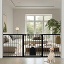 ベビーゲート ペットドア付き ペットゲート 高さ76cm 猫 犬 ゲート 猫 脱走防止 ゲート 猫が通れる 階段上 猫 ドア ベビーフェンス 突っ張り式 ダブル...