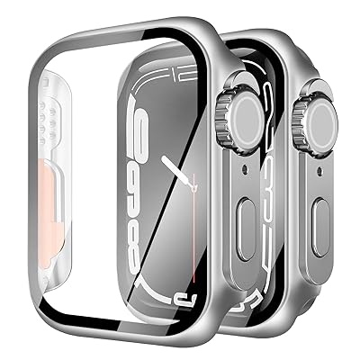【2024改良ケース】 対応 アップルウォッチSE2/SE/6/5/4 カバー 40mm Apple Watch SE2/SE/6/5/4 ケース 40mm PC素材 Apple Watch Ultra風ケース Apple Watch ケース ガラス