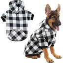 犬 服 冬 ペット服 おしゃれ チェック柄 犬の服 犬 犬用パーカー フーディー ペット 防寒 犬洋服 シャツ 秋 春 衣装 ベスト 犬 サークル スポーツ服 柔らかさ 家着 袖あり お散歩 ポリエステル 犬用服 ドッグウェア タンクトップ 小型犬