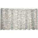 カフェカーテン 遮像カーテン 小窓用 カーテン 可愛い 柄 おしゃれ 北欧 丈90cm 72cm 目隠し 断熱 遮光 UVカット 省エネ 洗える 間仕切り 厚手 喫茶店 キッチン トレイ 子供部屋 廊下 1枚入 (幅100cm×丈72cm, ベージュ